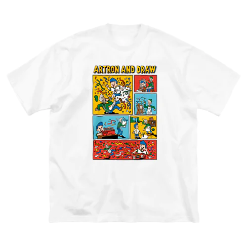 ARTRONANDDRAW ビッグシルエットTシャツ