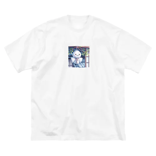 てるてる坊主シリーズ　心も晴れやかに! Big T-Shirt