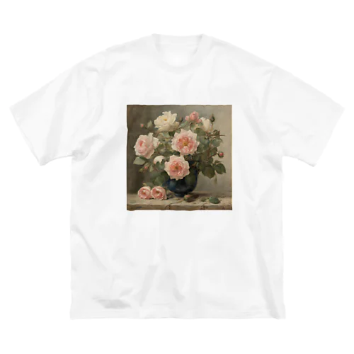 Rose ビッグシルエットTシャツ