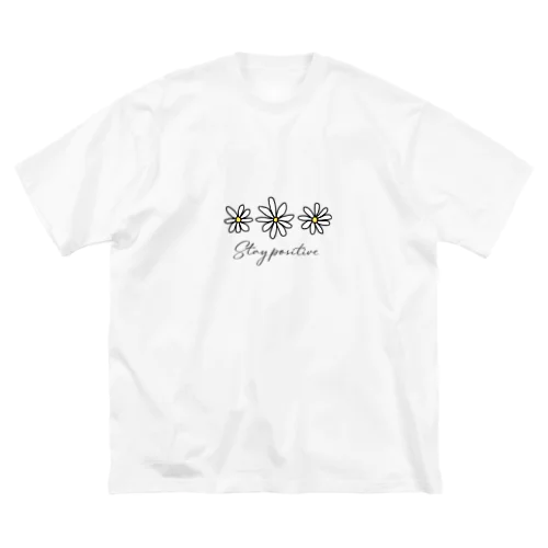 positivelife ビッグシルエットTシャツ