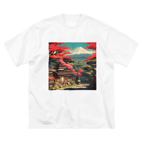 和風景グッズ Big T-Shirt