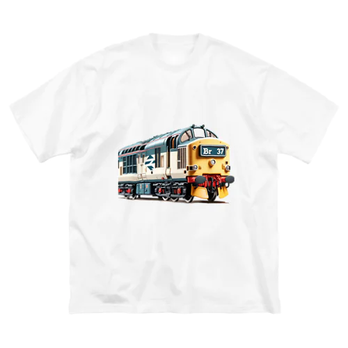 鉄道模型 04 ビッグシルエットTシャツ