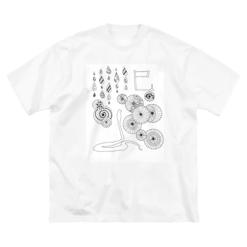 巳－十二支から－ ビッグシルエットTシャツ