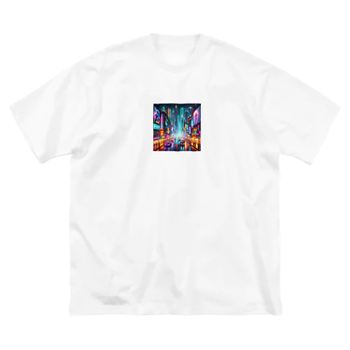 cyberpunk-world ビッグシルエットTシャツ