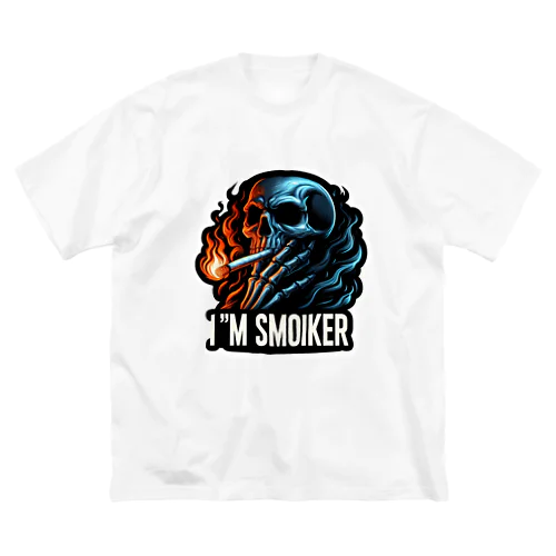 喫煙者 ビッグシルエットTシャツ