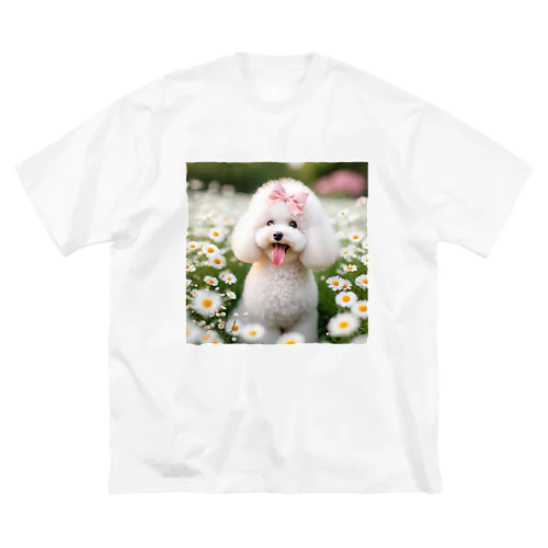 プードルのラブちゃん ビッグシルエットTシャツ