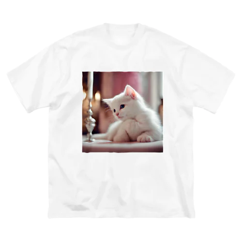 姫ねこ ビッグシルエットTシャツ