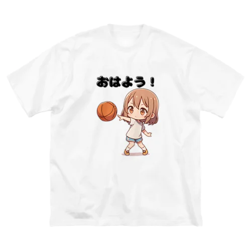 ガールズ バスケット 02 ビッグシルエットTシャツ