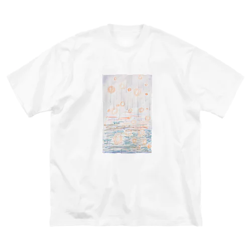 Raindrops ビッグシルエットTシャツ