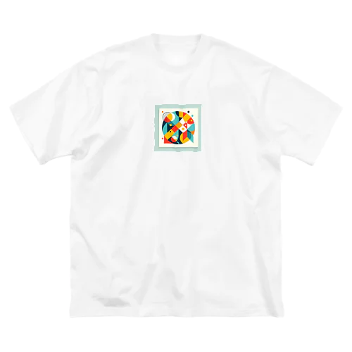 多角形と円の抽象画 Big T-Shirt