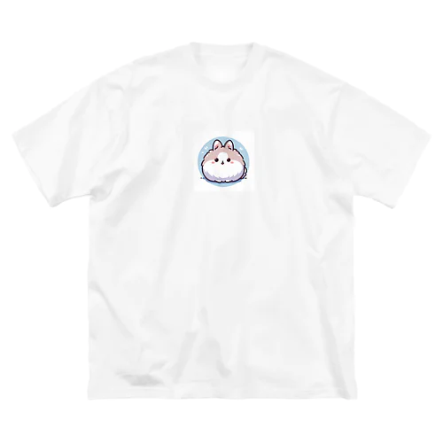 まんまるどうぶつ園 うさぎ ビッグシルエットTシャツ