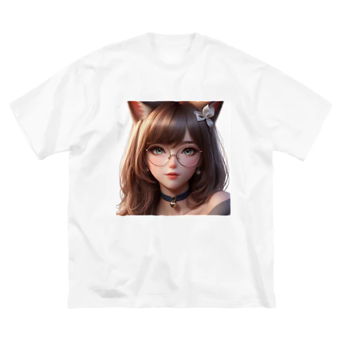 ねこニコばん ビッグシルエットTシャツ