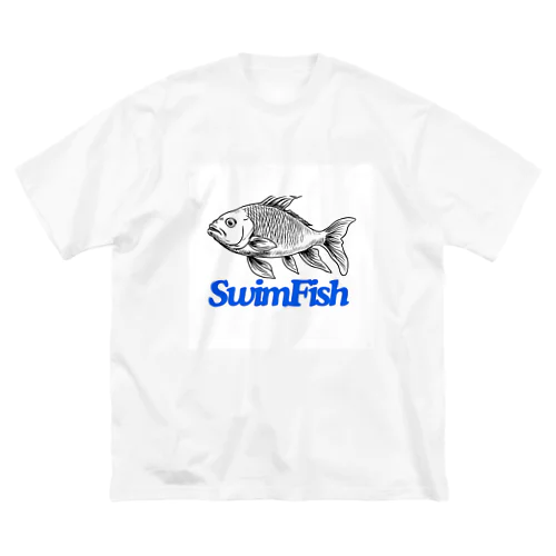 SwimFish(泳ぐ魚) Big T-Shirt