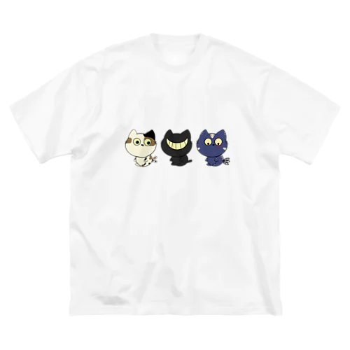 妖怪猫衆 Big T-Shirt