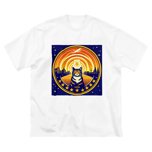 Meow University シリーズ【星】 Big T-Shirt