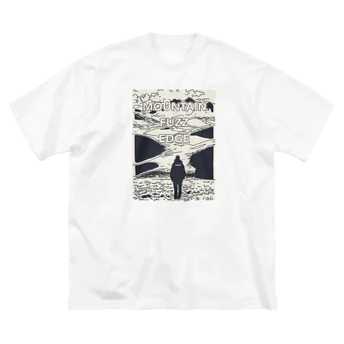 mountain fuzz edge マウンテンファズエッジ 3 ビッグシルエットTシャツ