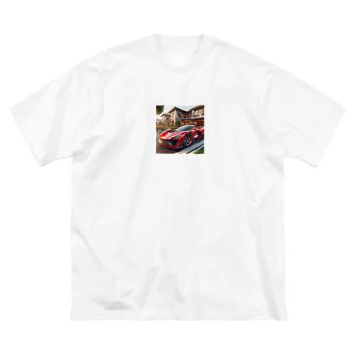 かっこいい赤いスポーツカー Big T-Shirt