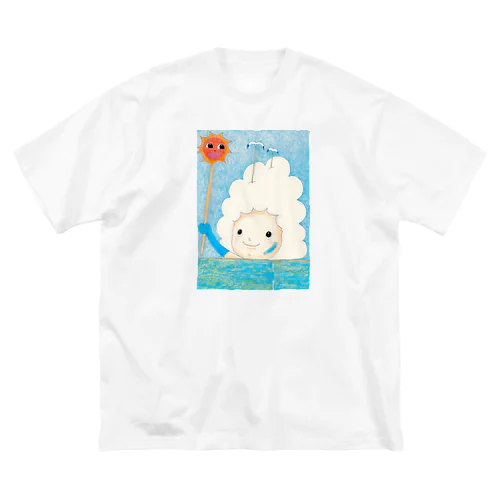 夏ごっこ ビッグシルエットTシャツ