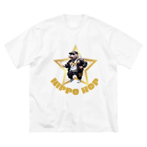 HIPPO HOP④ ビッグシルエットTシャツ
