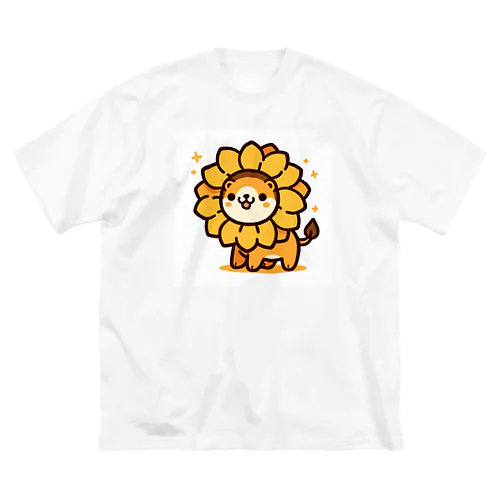 向日葵になったライオン Big T-Shirt