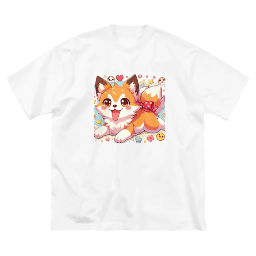 可愛いワンチャン🐕 ビッグシルエットTシャツ