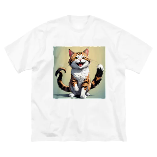 ふたまた猫ちゃん Big T-Shirt