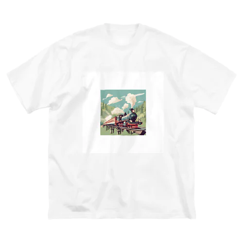 可愛い機関車 Big T-Shirt