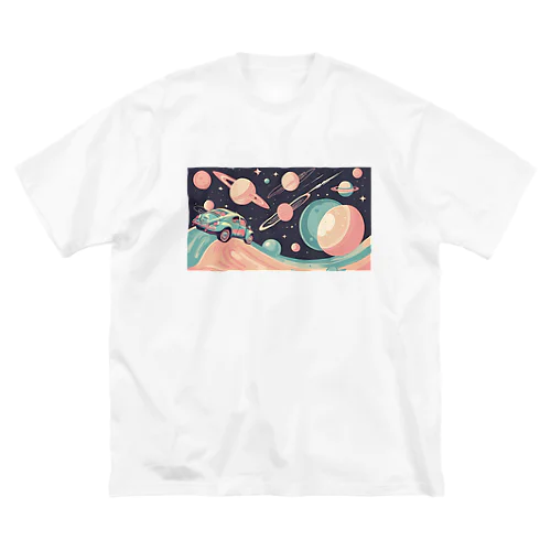 ビートルくんの宇宙探検紀 ー Beetle's Space Adventures ー ビッグシルエットTシャツ