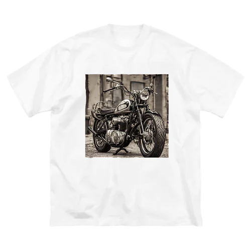 ヴィンテージオートバイの美学 Big T-Shirt
