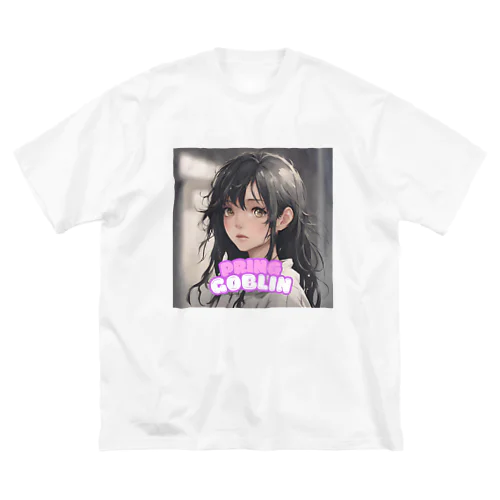ボサボサの髪の毛子さん Big T-Shirt