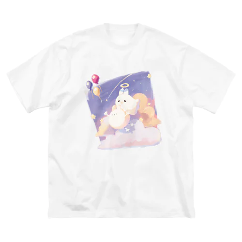 ふわもちの友人×ゆきふすべ『高揚』 ビッグシルエットTシャツ