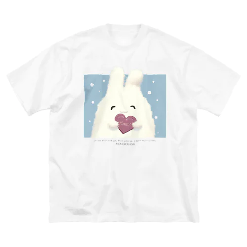 R.I.Pふわもちの友人『愛-sax-』 ビッグシルエットTシャツ