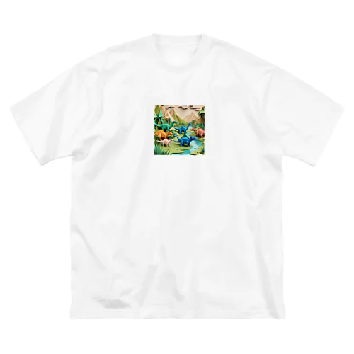 折り紙でザウルス Big T-Shirt