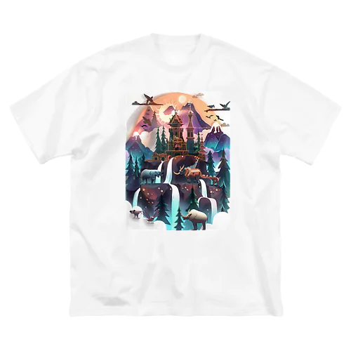 神秘の山 Big T-Shirt