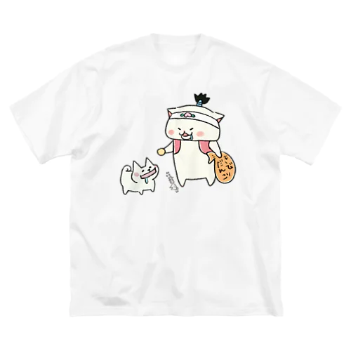 たま🐱桃太郎ティーシャツ Big T-Shirt