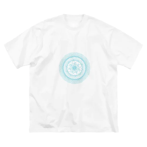 神聖幾何学模様風✨bl2 ビッグシルエットTシャツ