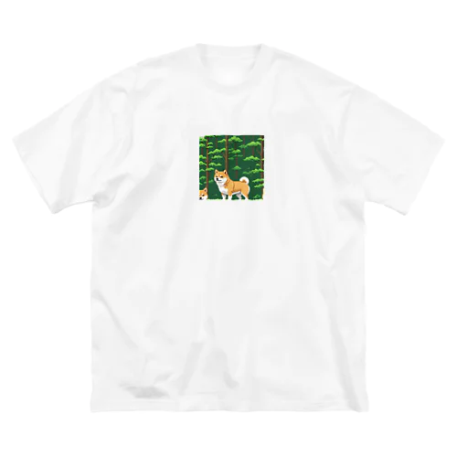 ドット絵の柴犬 Big T-Shirt