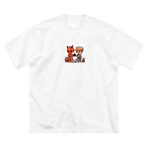 devil & boy ビッグシルエットTシャツ