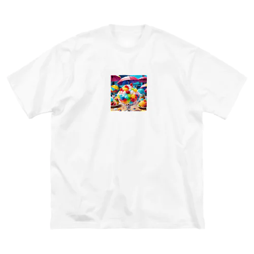 夏を先取り ビッグシルエットTシャツ