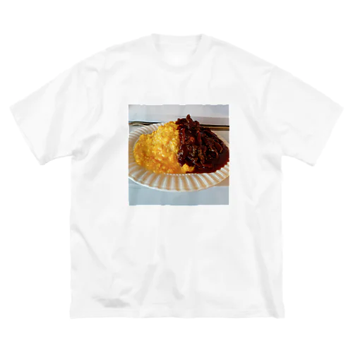 特製デミグラスソースオムライス🍅🍳🍚（〃＾∇＾）o_彡☆ Big T-Shirt