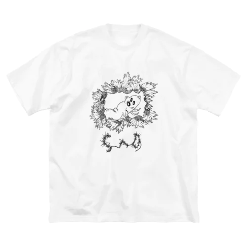 sad黒文字 ビッグシルエットTシャツ