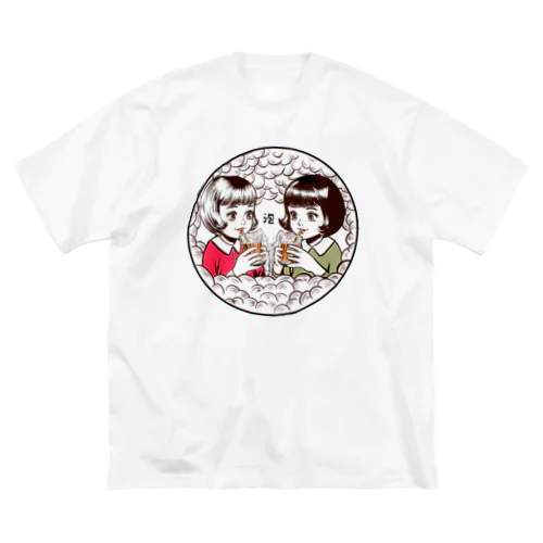 ブクブクシスターズの泡泡祭り ビッグシルエットTシャツ