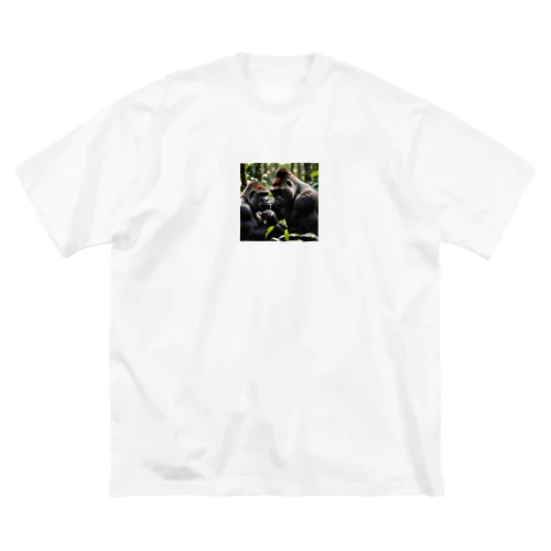 友好的なゴリラ Big T-Shirt