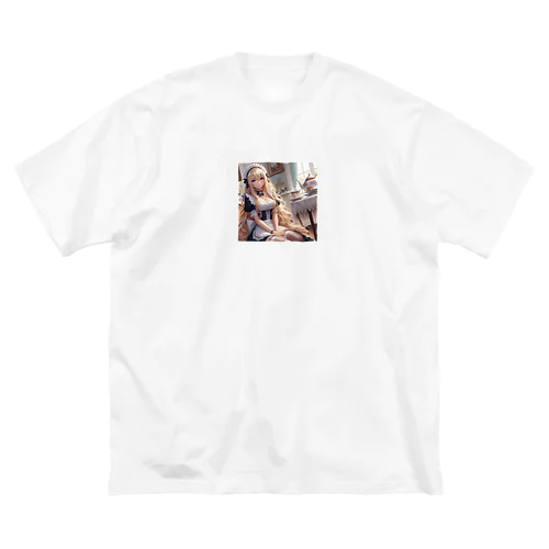 メイドさん　3Dアニメーション　美少女　漫画　アニメ Big T-Shirt