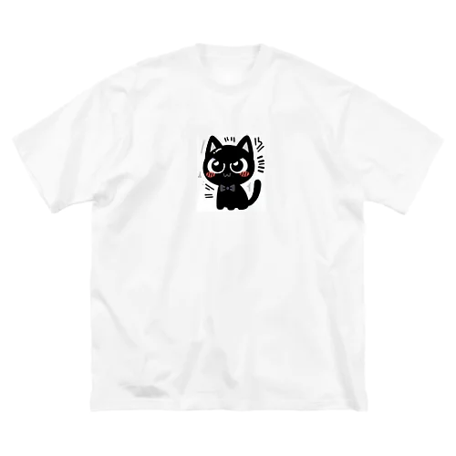 開運黒猫　NIGER  ニゲル ビッグシルエットTシャツ