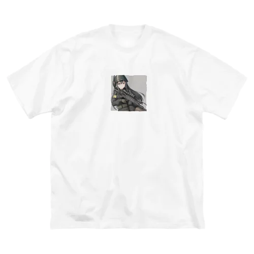 戦う乙女シリーズ 黒瀬 かなた ビッグシルエットTシャツ