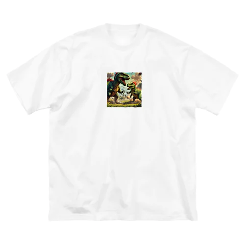 恐竜せんそう Big T-Shirt