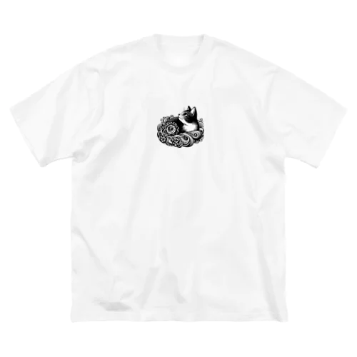 和柄猫 Big T-Shirt