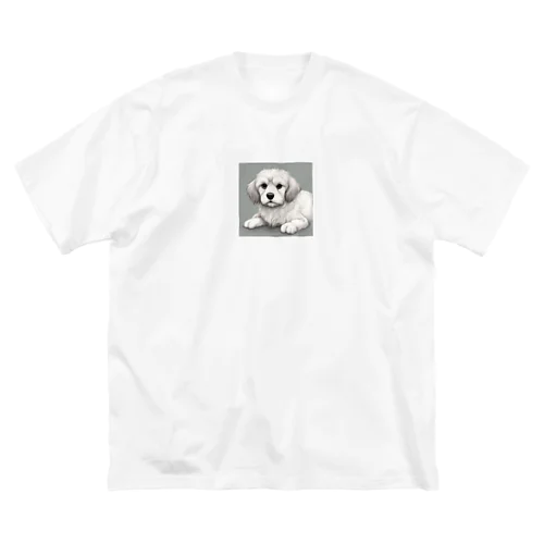 甘えん坊な犬グッズ ビッグシルエットTシャツ