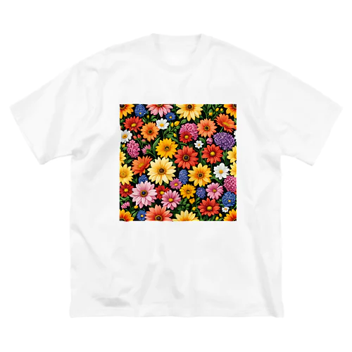 いちめんの花々 Big T-Shirt